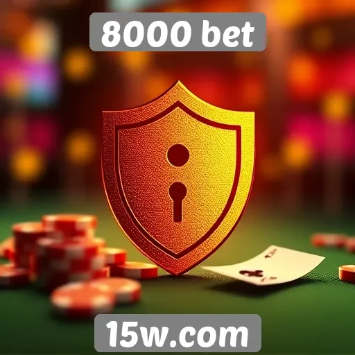 Recursos de segurança do site 8000 bet