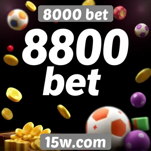Variedade de jogos oferecidos pela 8000 bet